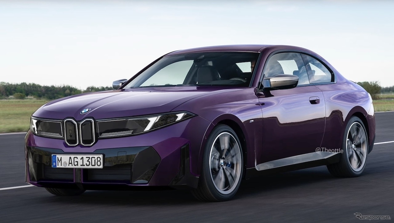 BMW 2シリーズ 改良新型の予想CG