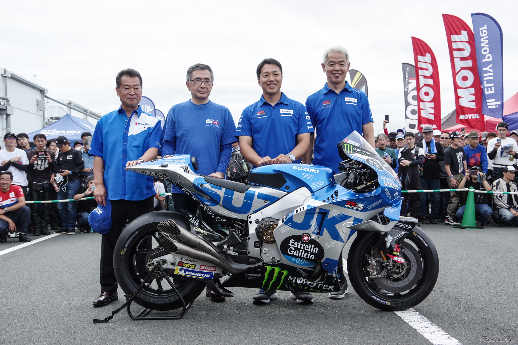 「最後の咆哮」を轟かせたMotoGPマシンの「GSX-RR」