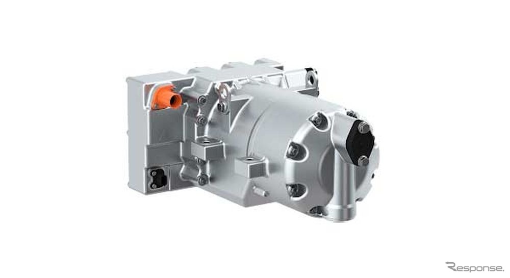 ヴァレオの電動バス向けの新型電動コンプレッサー「EDC-120」
