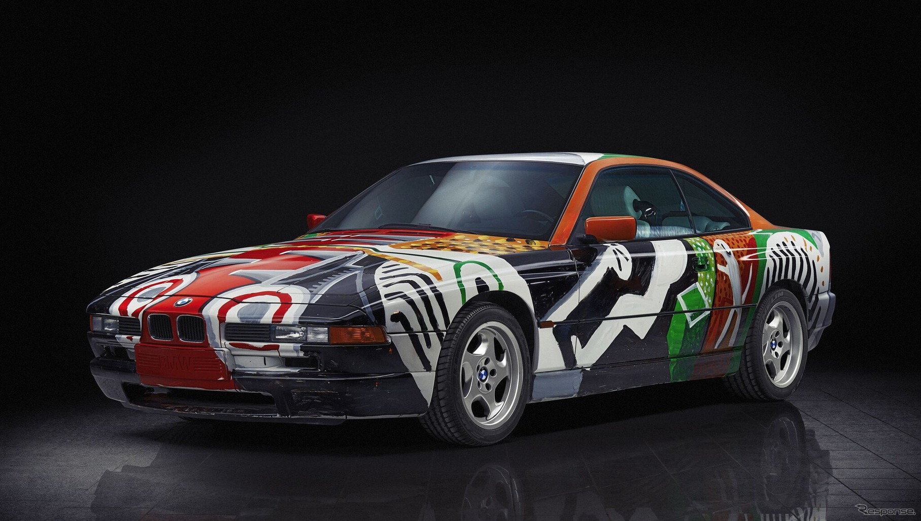 デビッド・ホックニーのBMW『850CSi』アートカー