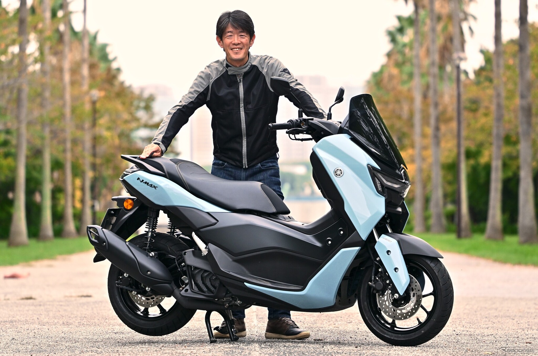 伊丹孝裕氏とヤマハ NMAX155