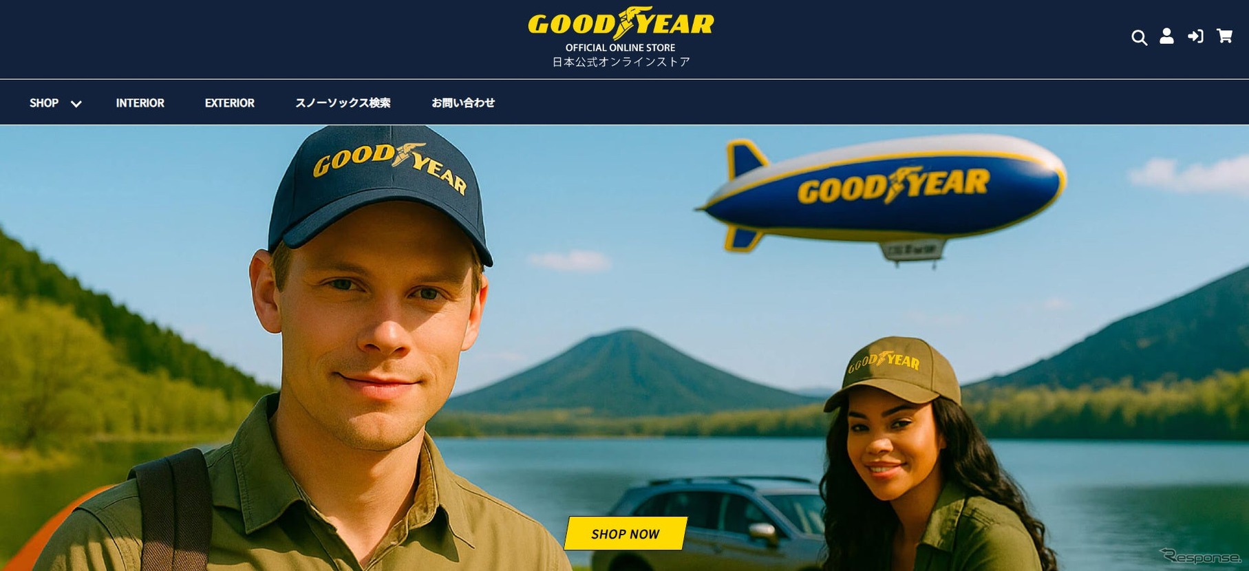 グッドイヤー公式オンラインショップ「GOODYEAR STORE JAPAN」