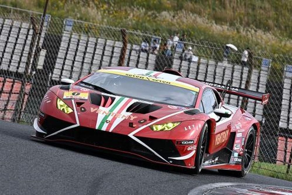 3位の「VENTENY Lamborghini GT3」