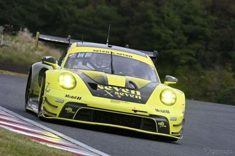 優勝した「seven × seven PORSCHE GT3R」