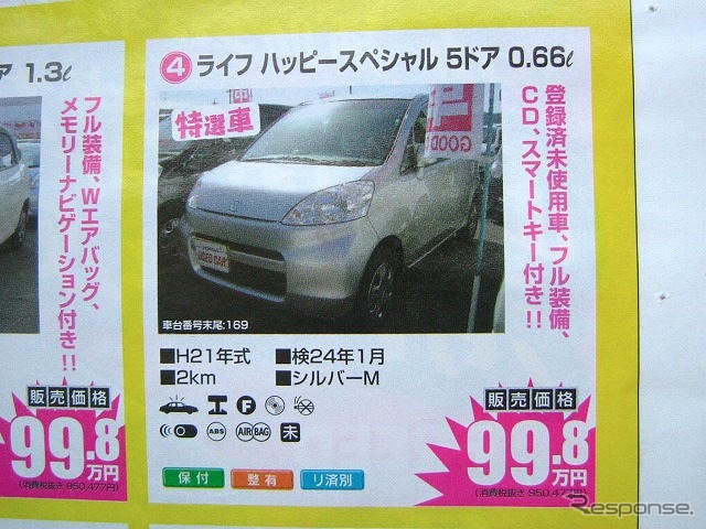 【値引き情報】100万円未満の軽自動車!!