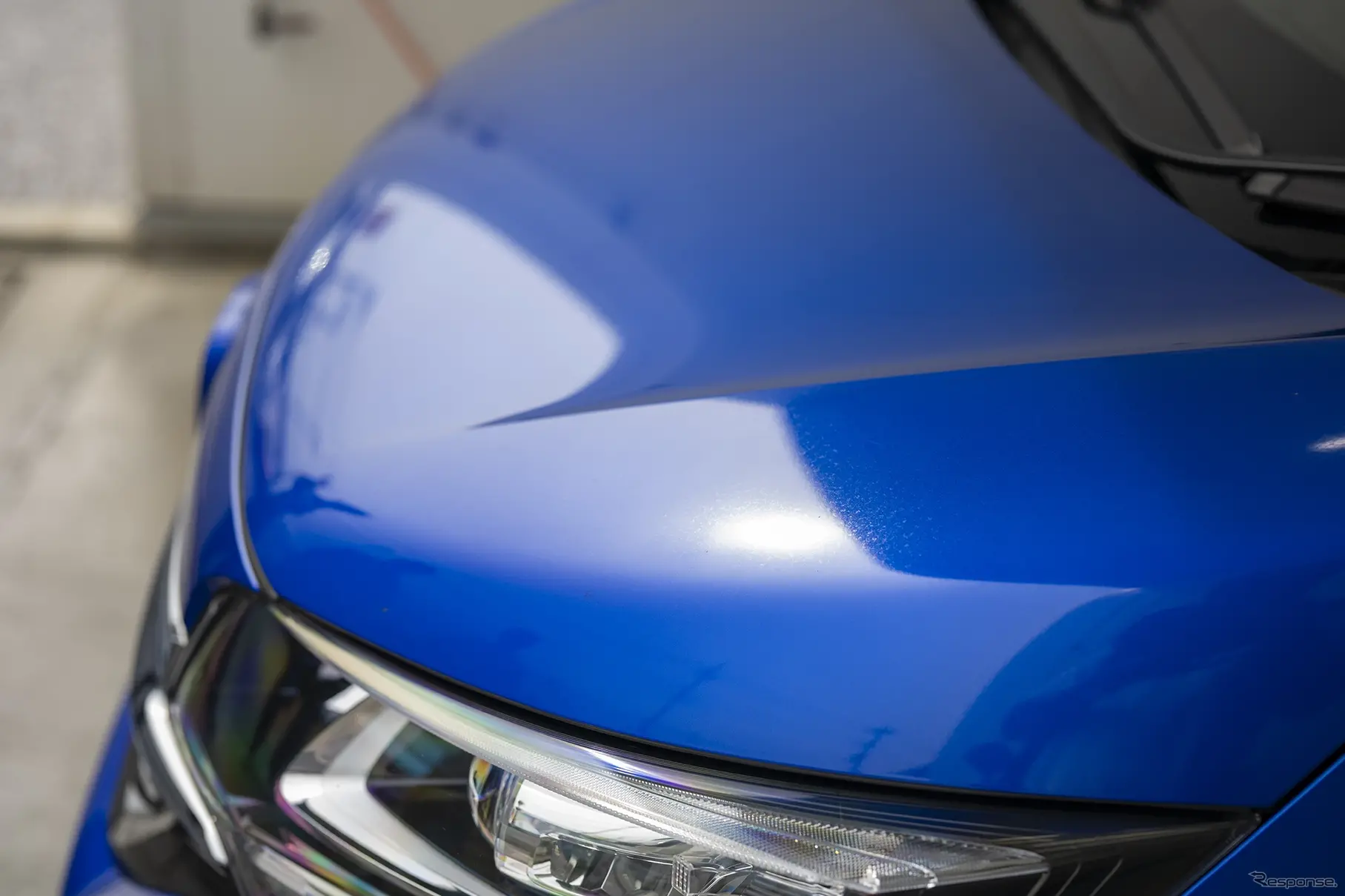 一見綺麗に見えるのだがよく見るとウロコ状の汚れが付着している