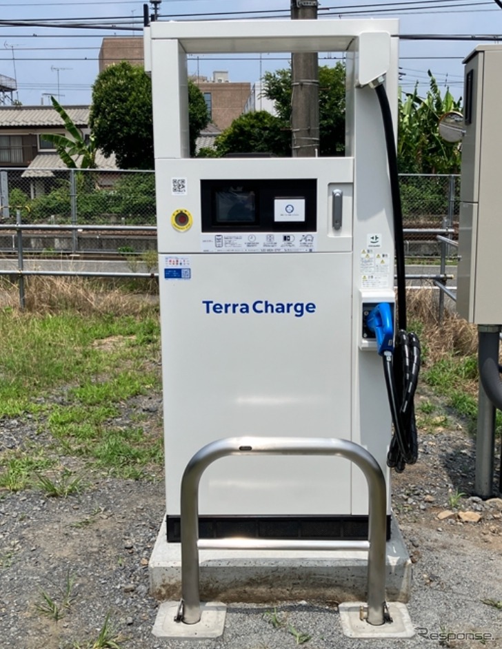 東浅川交通公園のEV急速充電器