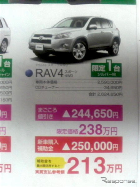 【新車値引き情報】秋の行楽シーズン、このプライスでSUVを購入!!