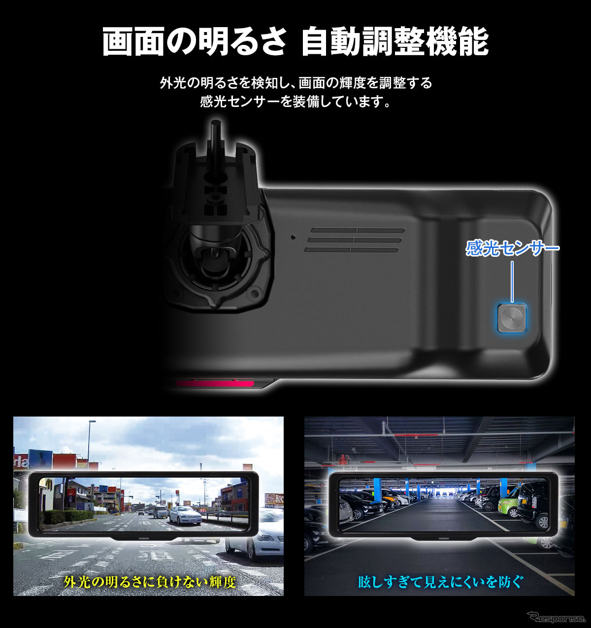 MAXWINの純正ミラー交換型デジタルルームミラー「MDR-G1011」