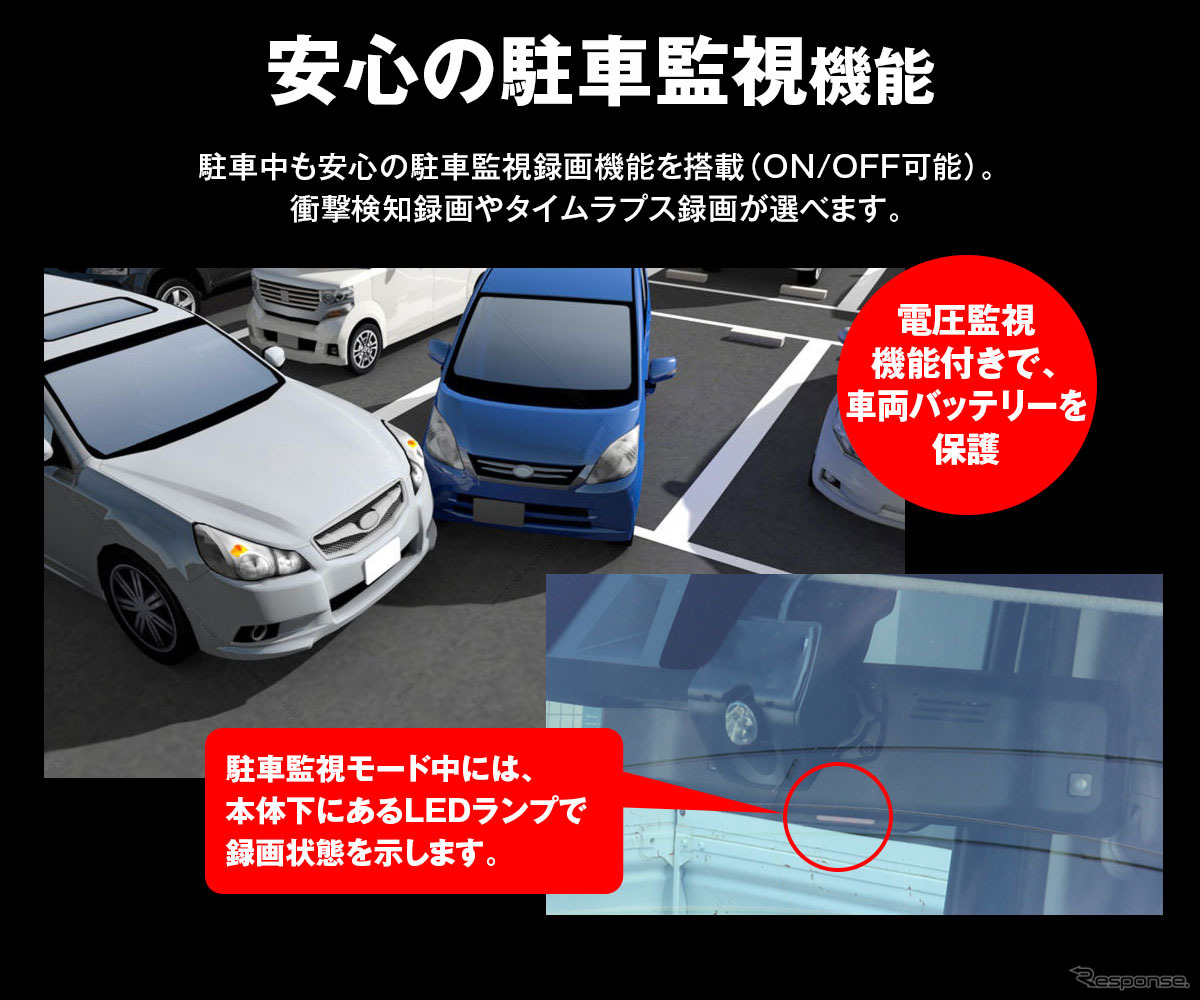 MAXWINの純正ミラー交換型デジタルルームミラー「MDR-G1011」