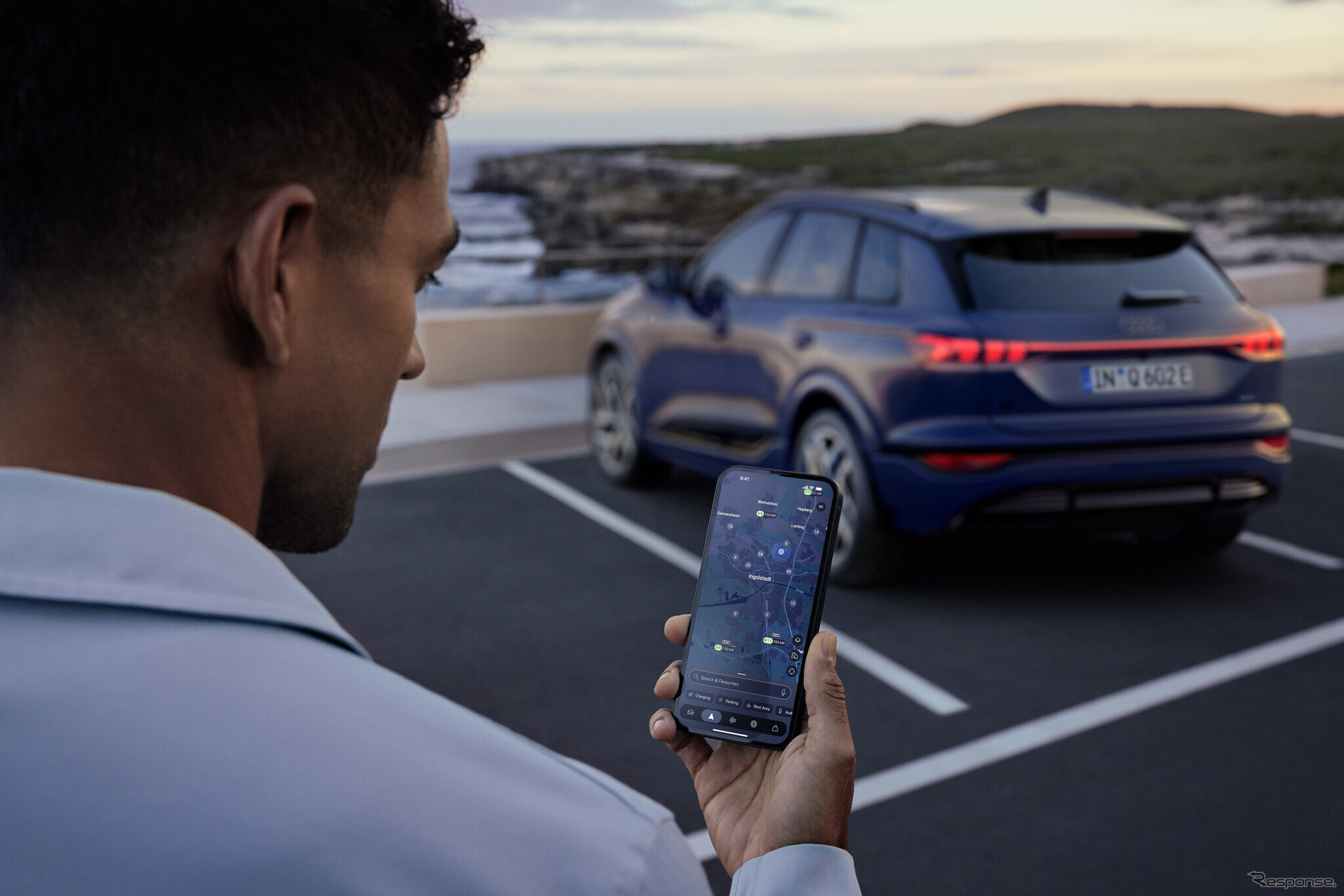 アウディの「myAudi」アプリ