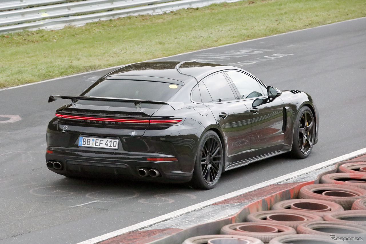 ポルシェ パナメーラ ターボGT 市販型のプロトタイプ