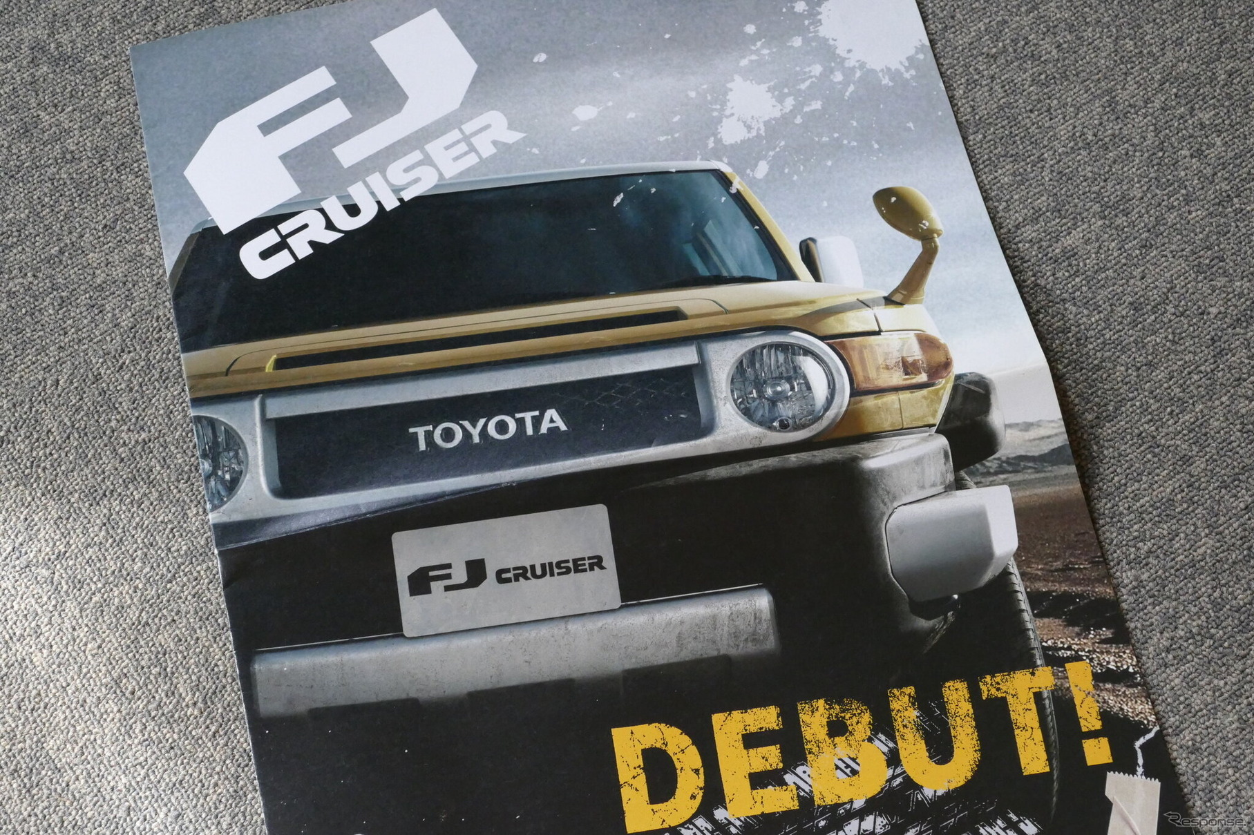 トヨタ・FJクルーザー 当時のカタログ