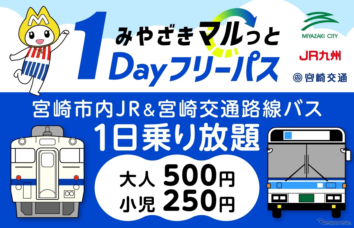 「みやざきマルっと1Dayフリーパス」