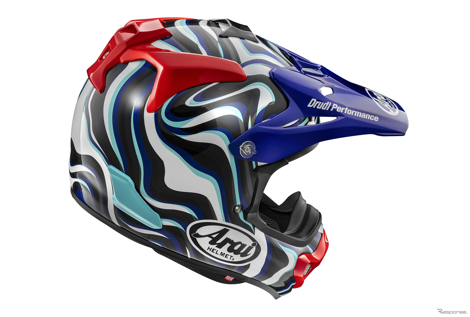 アライヘルメット V-CROSS 4ストリーム［ブルー］