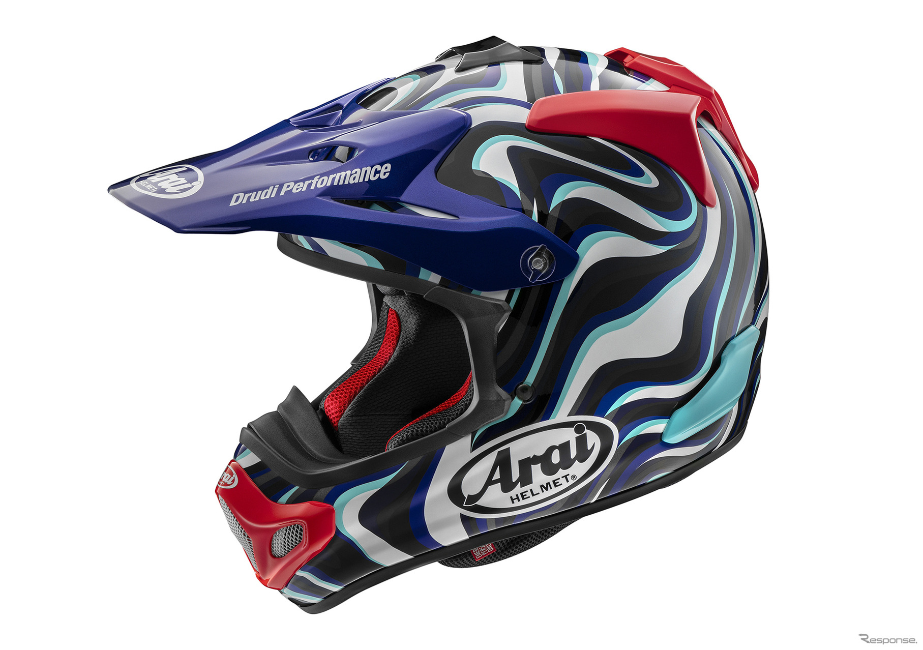 アライヘルメット V-CROSS 4ストリーム［ブルー］