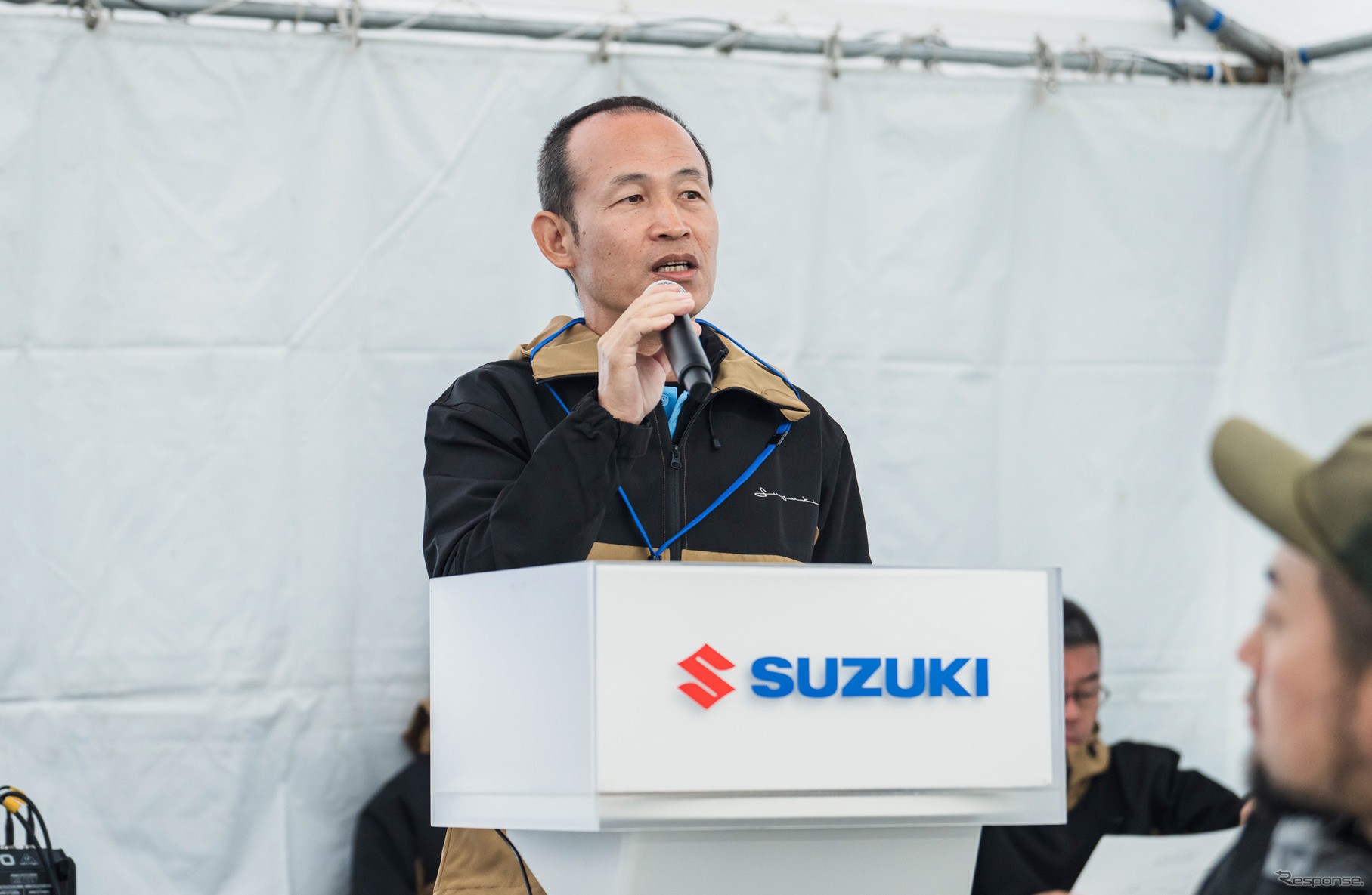スズキ DR-Z4S チーフエンジニアの加藤幸生さん