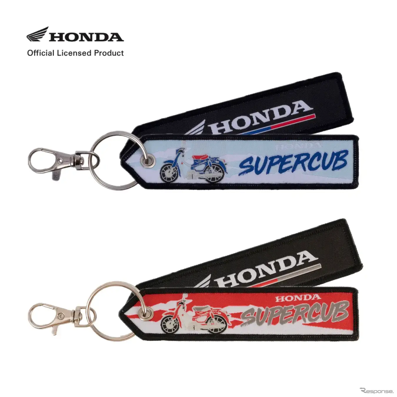 ホンダ『スーパーカブ』をモチーフにしたフライトタグ