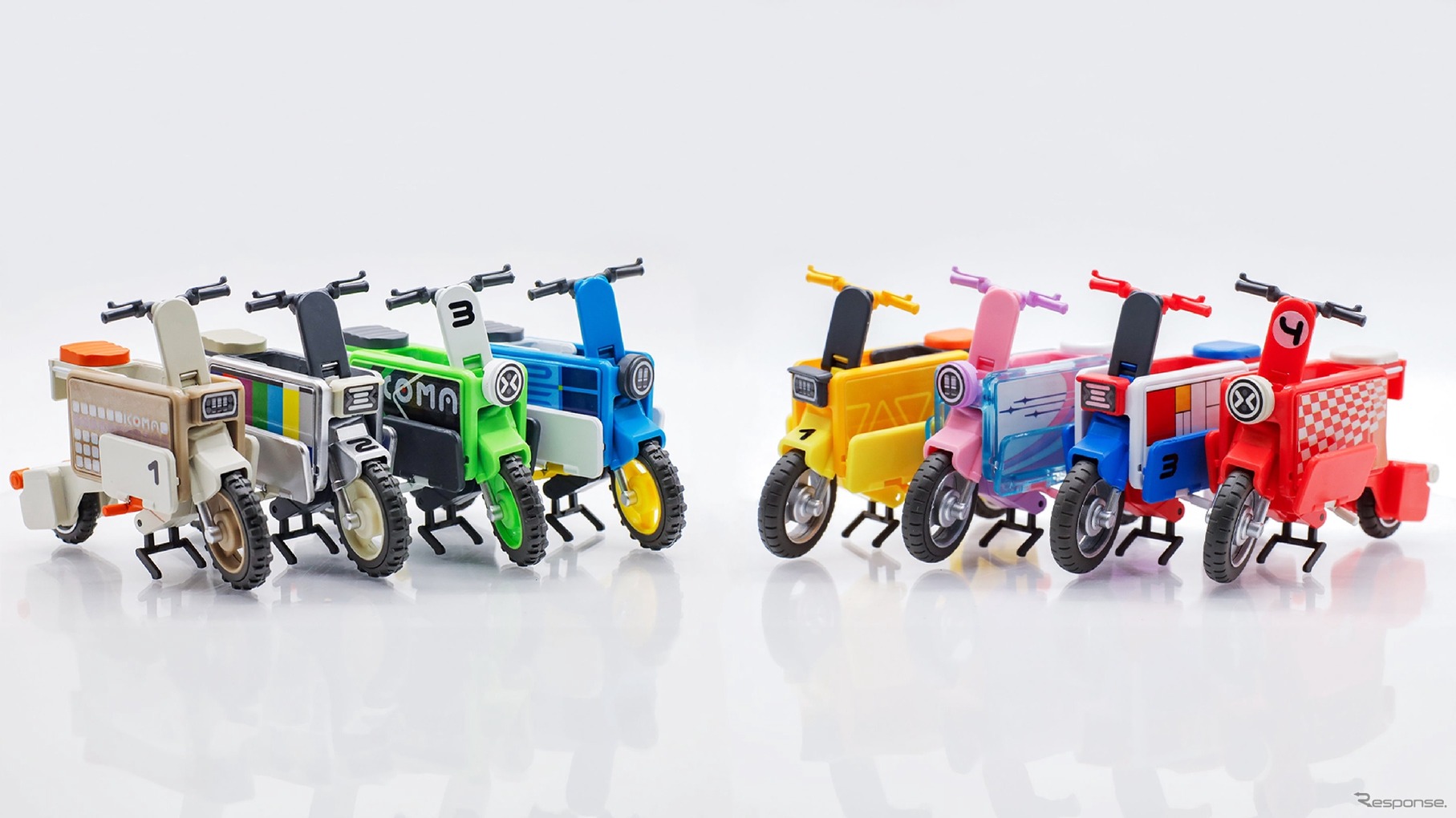 ICOMA 1/12タタメルバイク カプセルトイ コラボレーションエディション