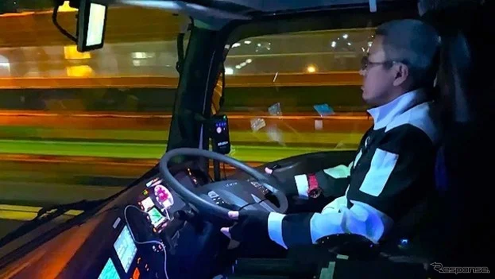 商用運行の様子（レベル2自動運転）