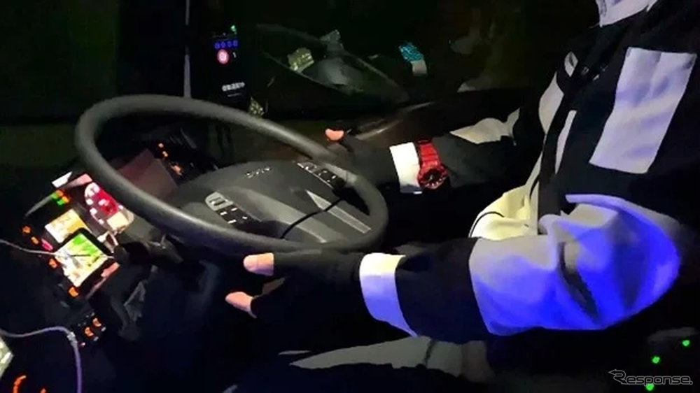 商用運行の様子（レベル2自動運転）