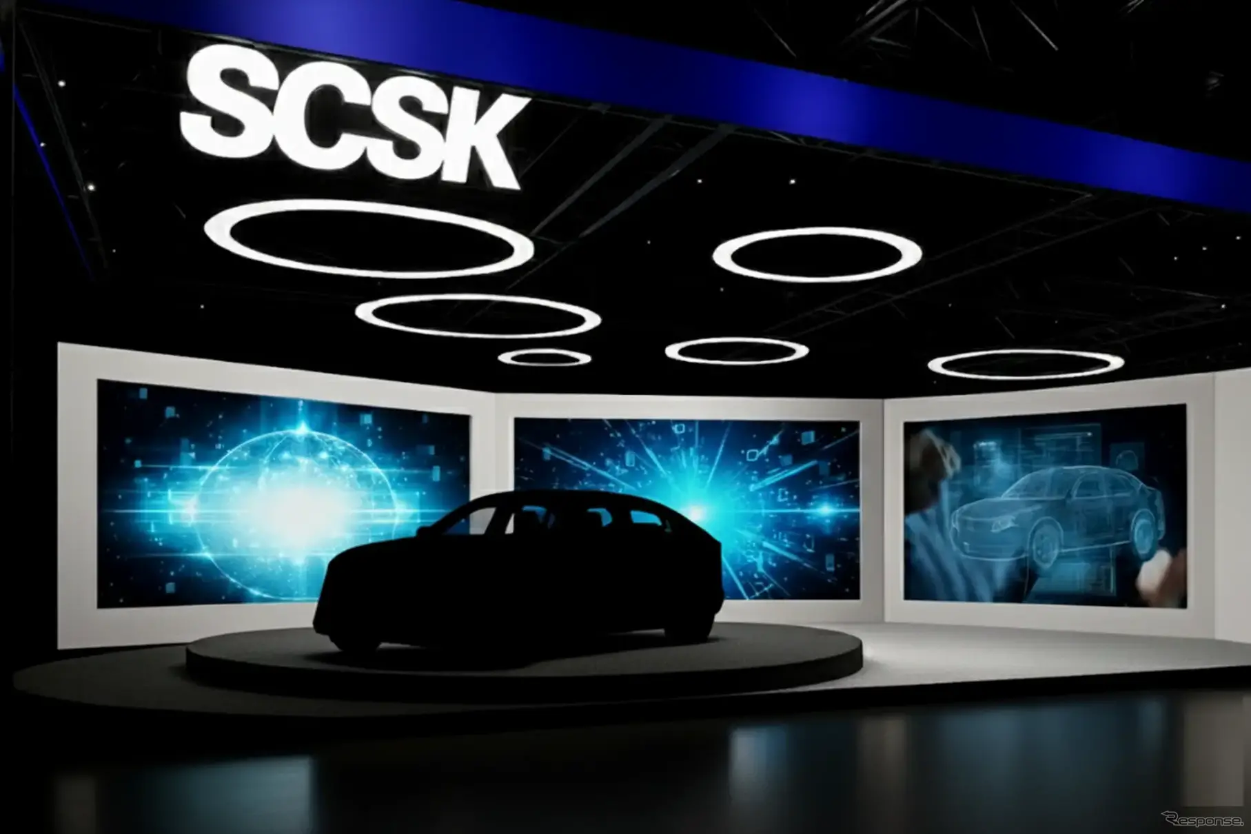 SCSKの新型EVのティザー