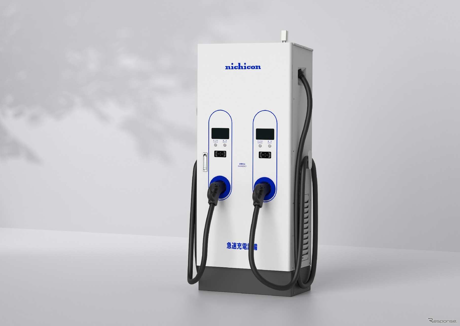 スピーディな充電を実現する高出力タイプ”EV・PHEV用急速充電器