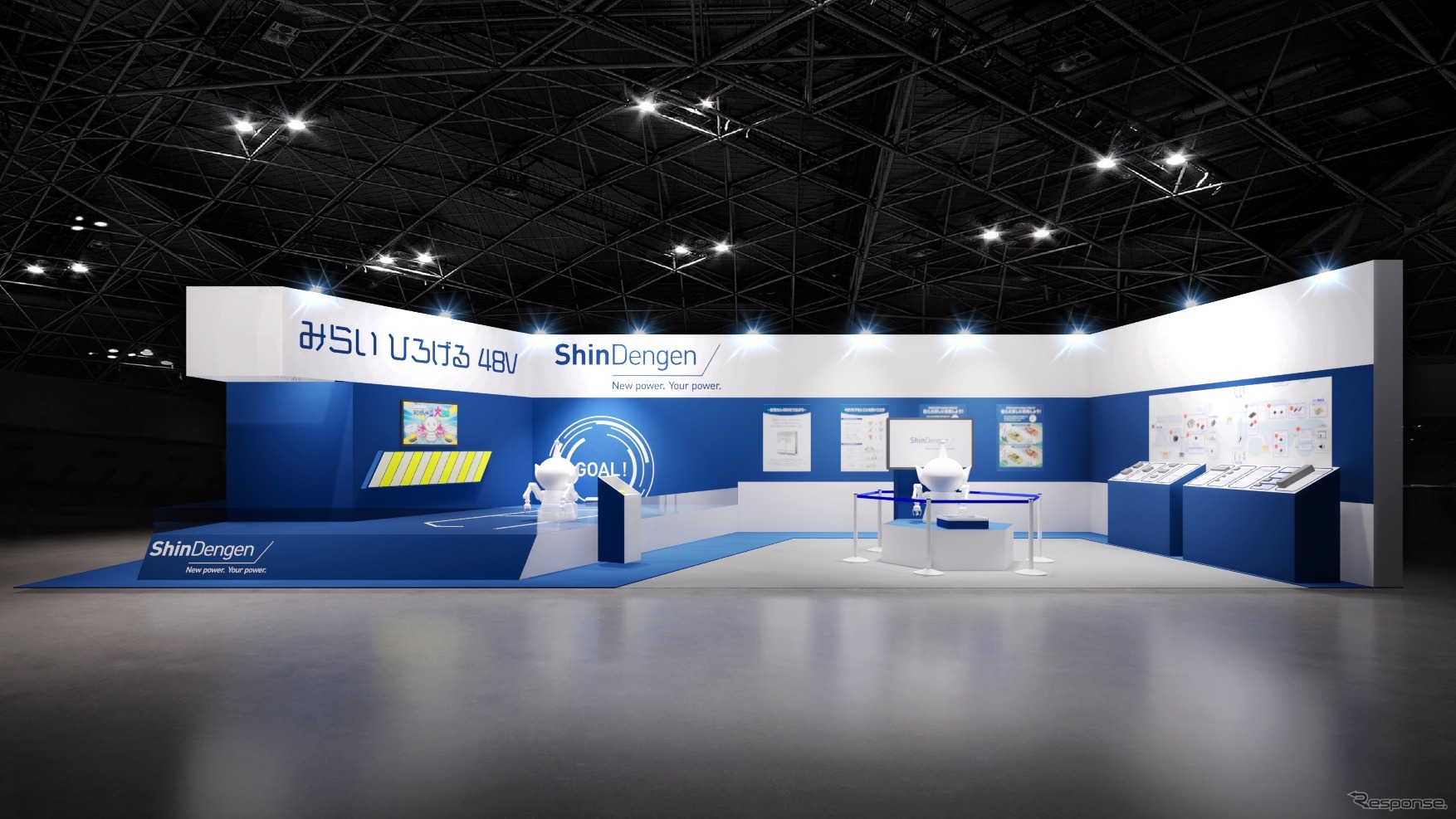 新電元工業のジャパンモビリティショー2025ブースイメージ