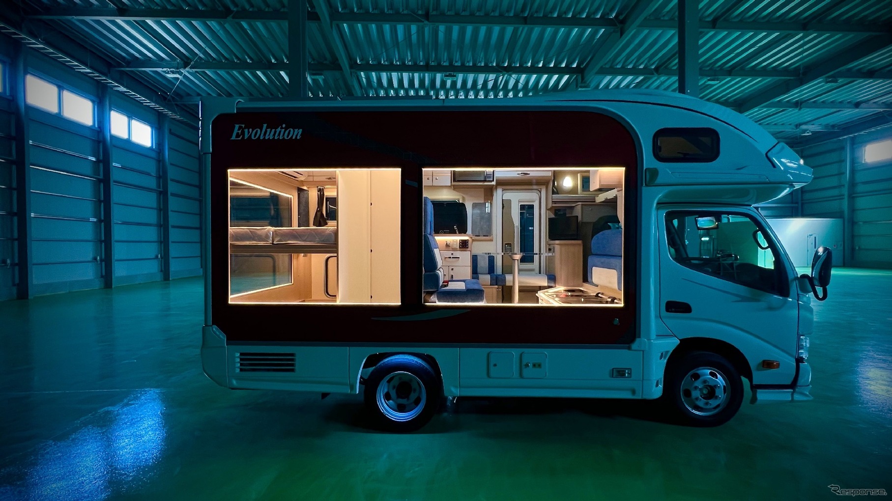 次世代キャンピングカーのキャブコン「クレア」