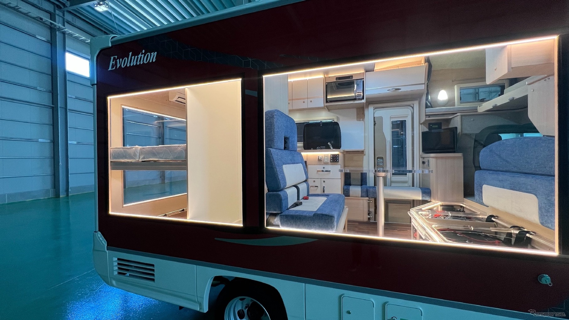 次世代キャンピングカーのキャブコン「クレア」