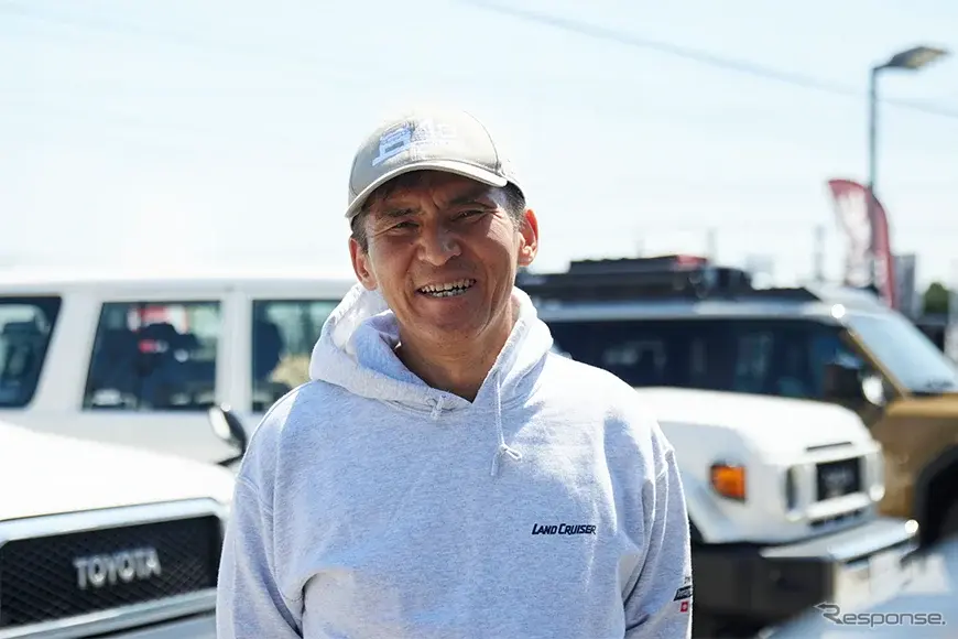 ランクルBASEアンバサダー 小鑓貞嘉氏