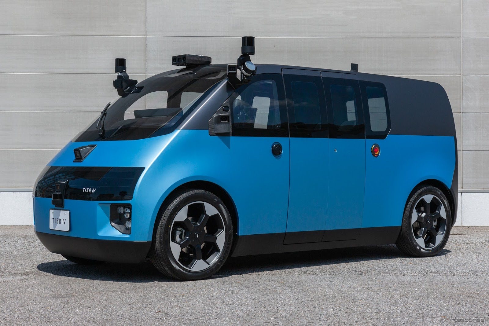 ロボットタクシーのプロトタイプ