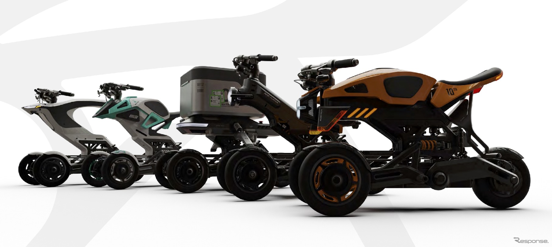 3輪電動モビリティ「Raptor」