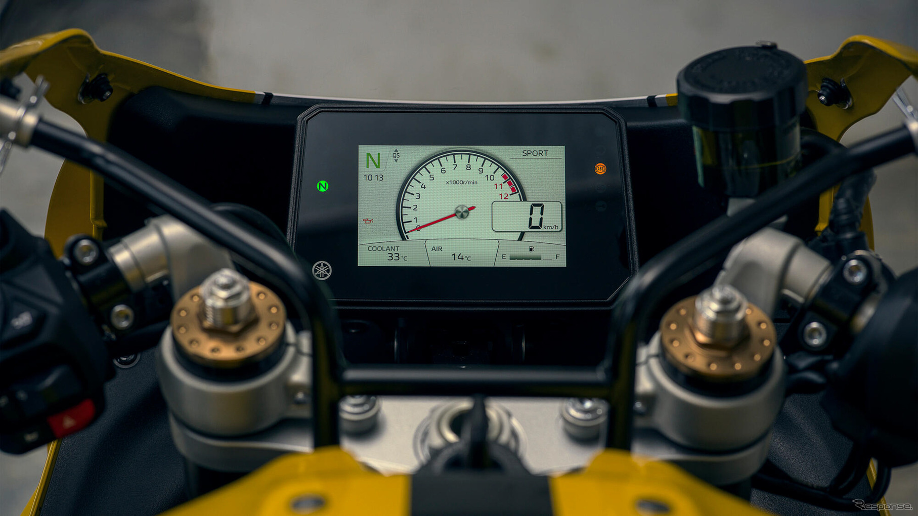 ヤマハ XSR900GP 2026年モデル（レジェンドイエロー）