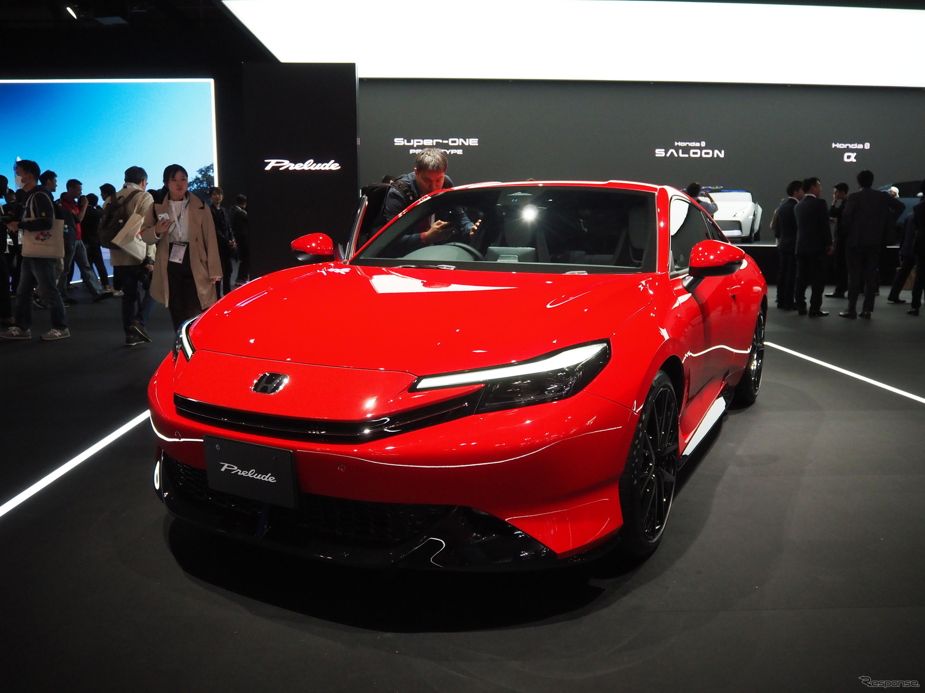 ホンダ・プレリュード。「社長が買うんだから間違いない」と三部社長（ジャパンモビリティショー2025）