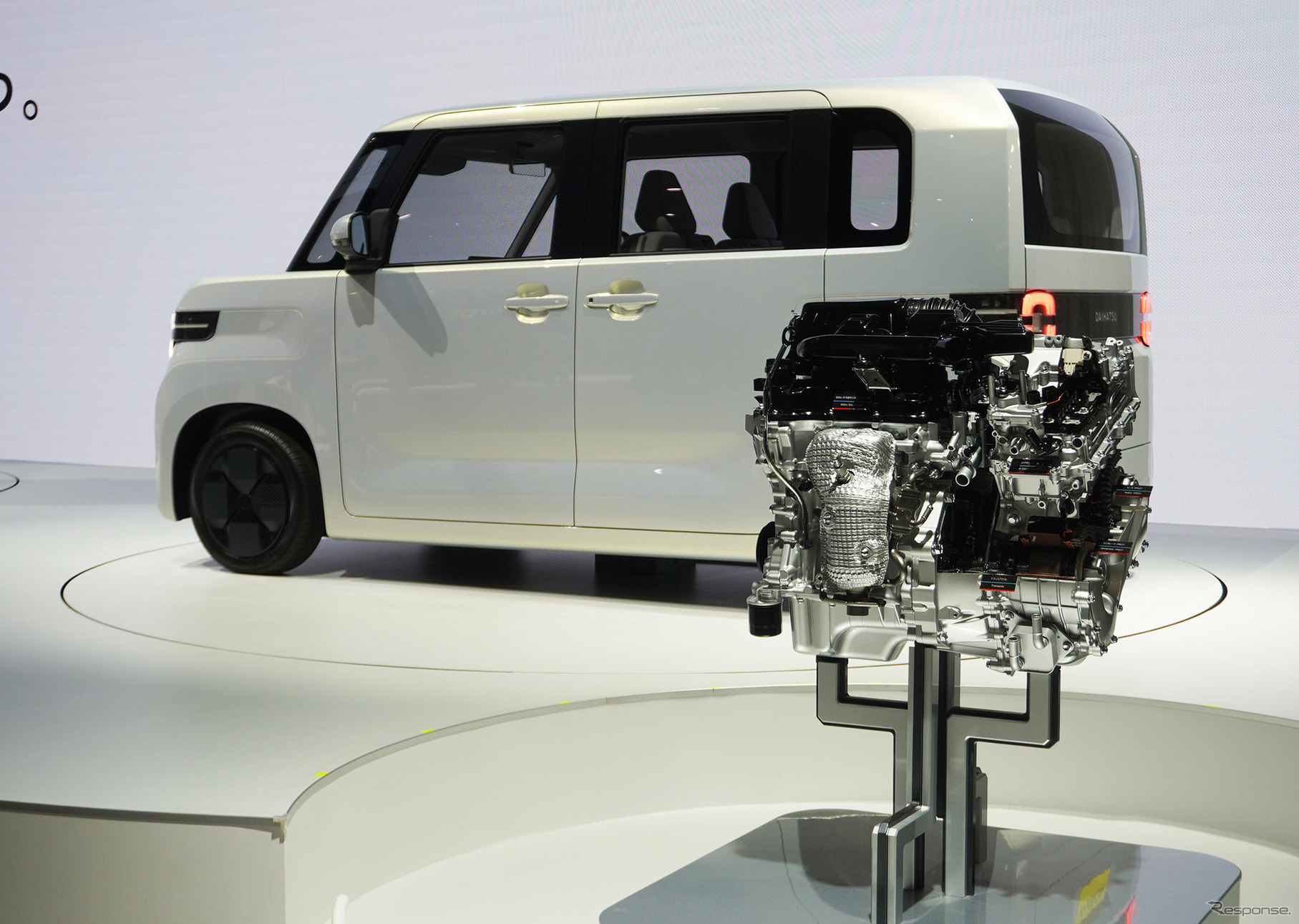 ダイハツの第2世代シリーズハイブリッドシステム（ジャパンモビリティショー2025）
