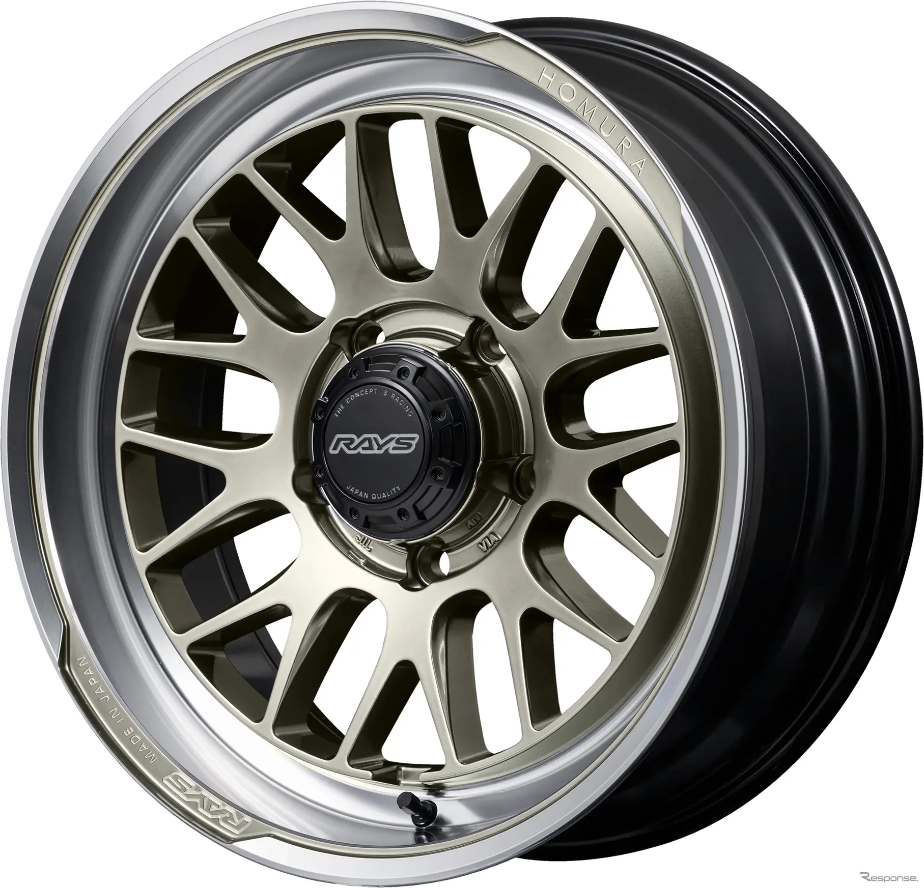 レイズ ホムラ 2x9L-RA グレイスゴールド/リムDMC