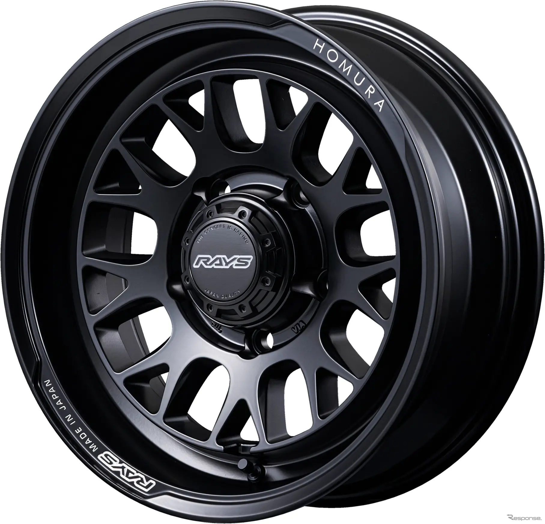 レイズ ホムラ 2x9L-RA セミグロスブラック