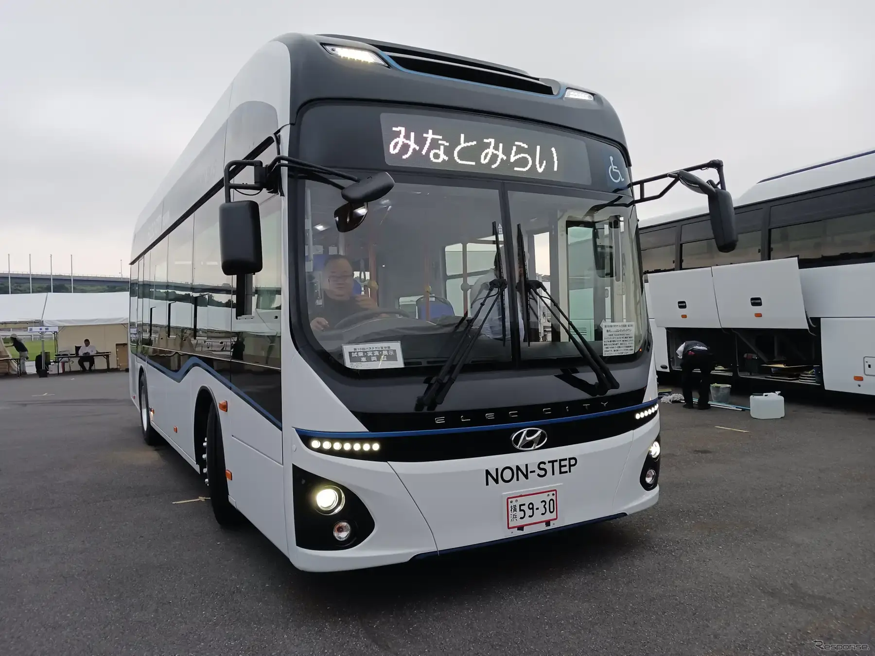 ヒョンデの電気バス「ELEC CITY TOWN」