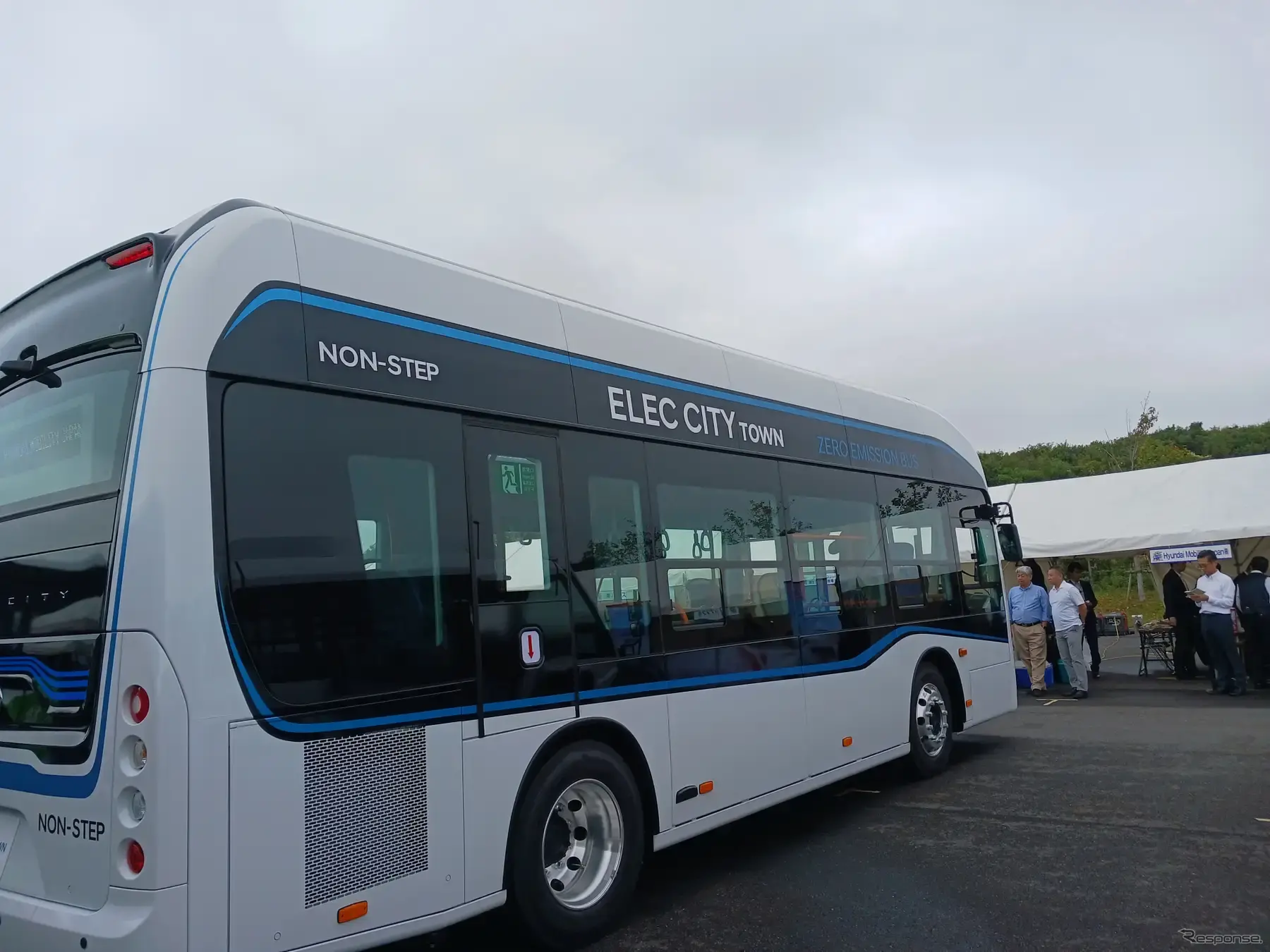 ヒョンデの電気バス「ELEC CITY TOWN」