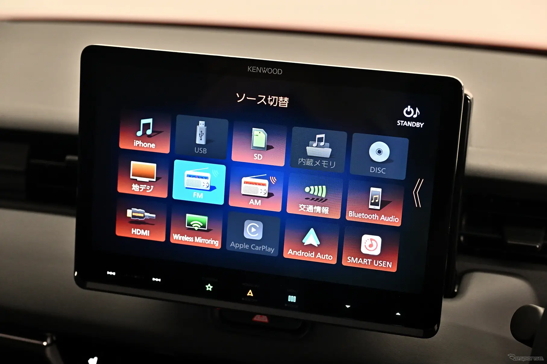 ケンウッド 彩速ナビ MDV-MX12F