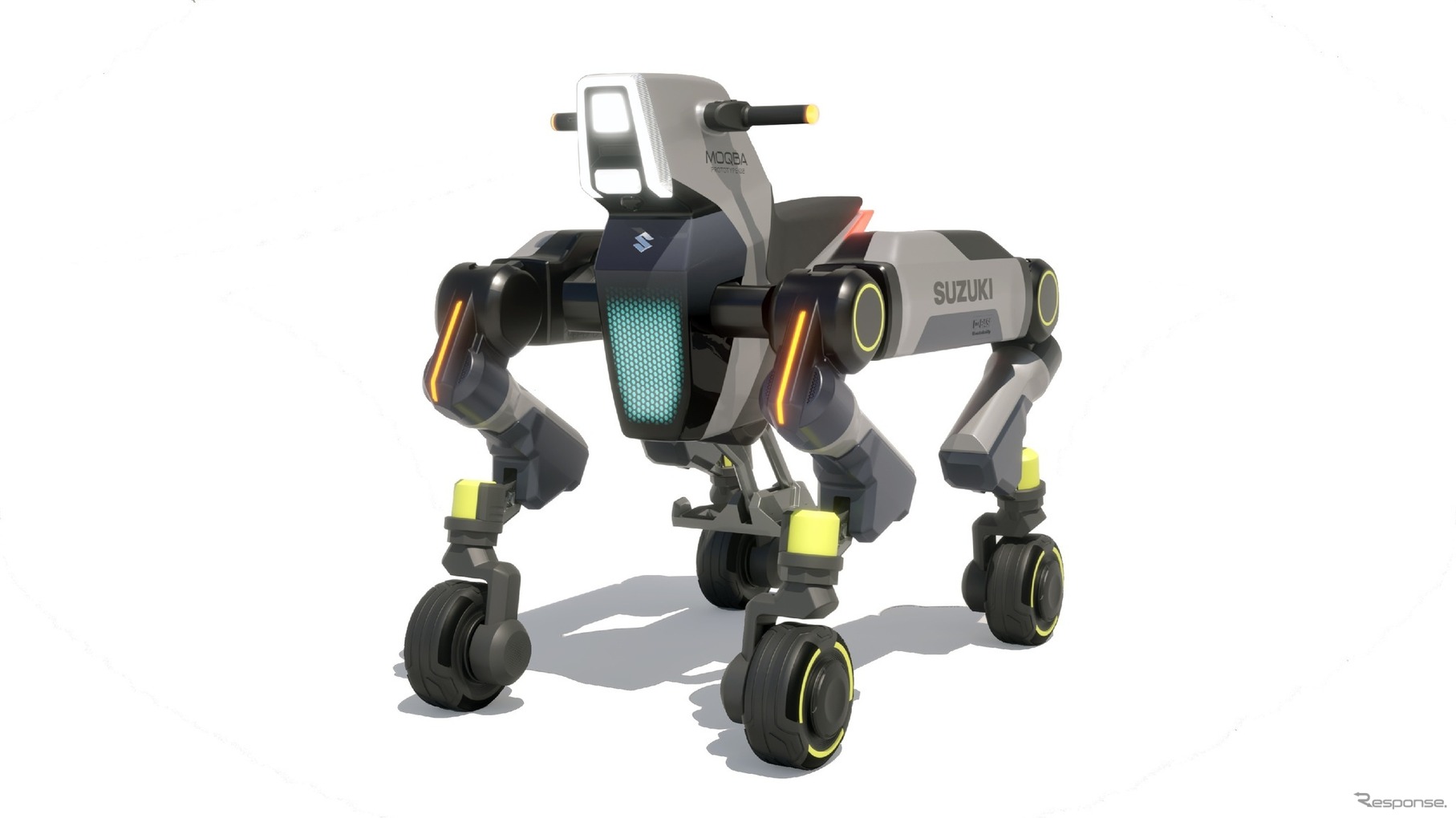 スズキの次世代四脚モビリティ「MOQBA（モクバ）2」