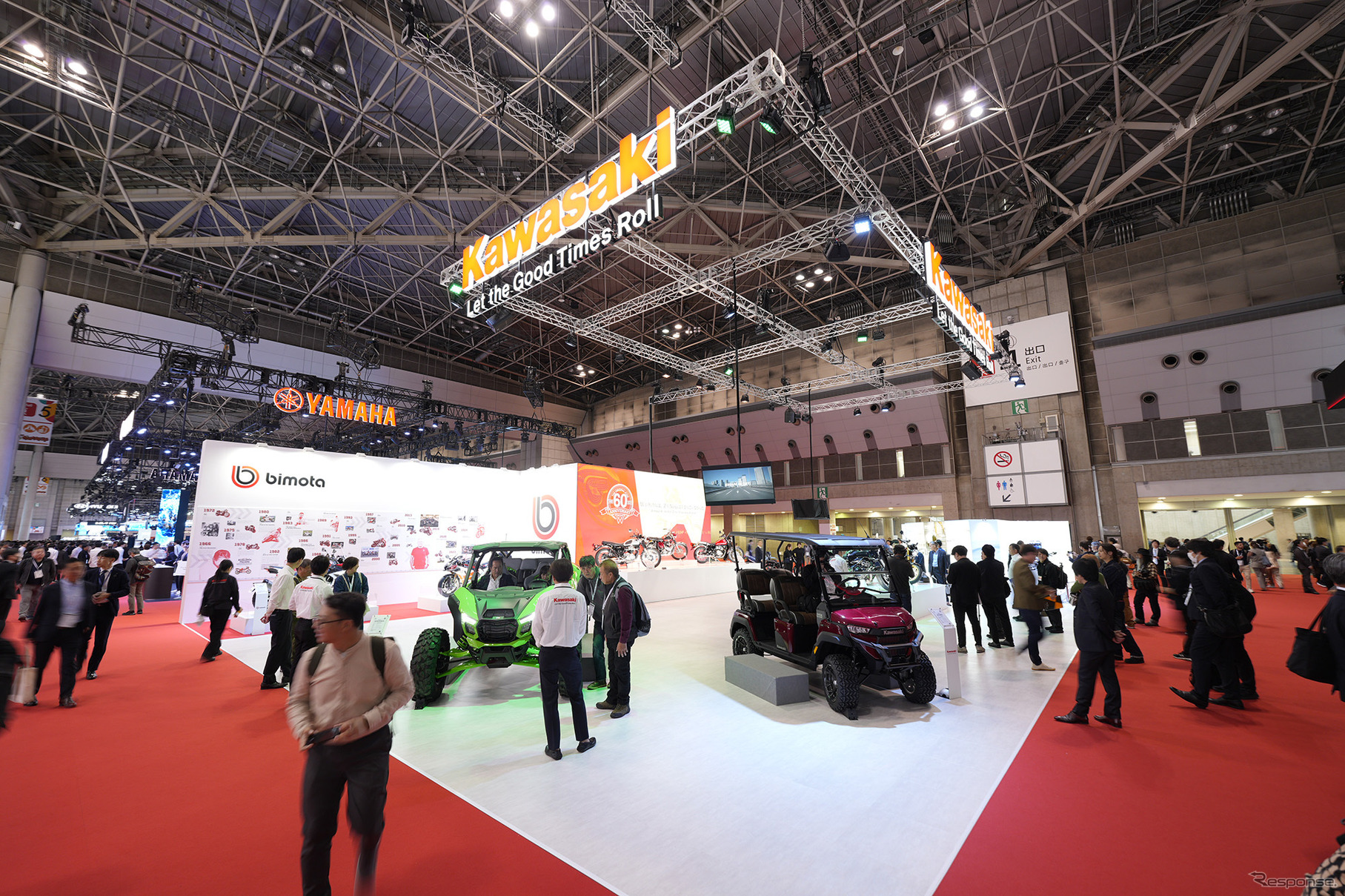 カワサキブース（ジャパンモビリティショー2025）