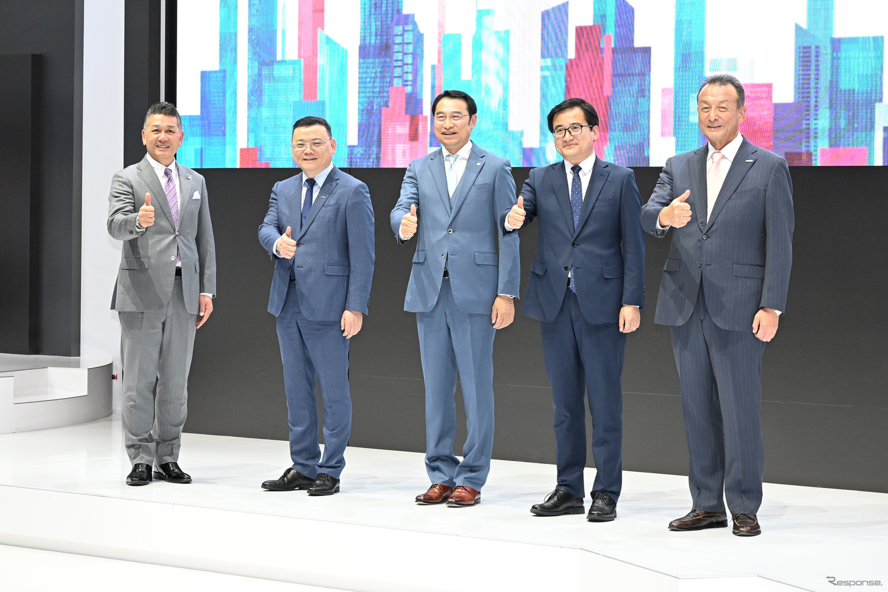 BYDのプレスカンファレンス（ジャパンモビリティショー2025）