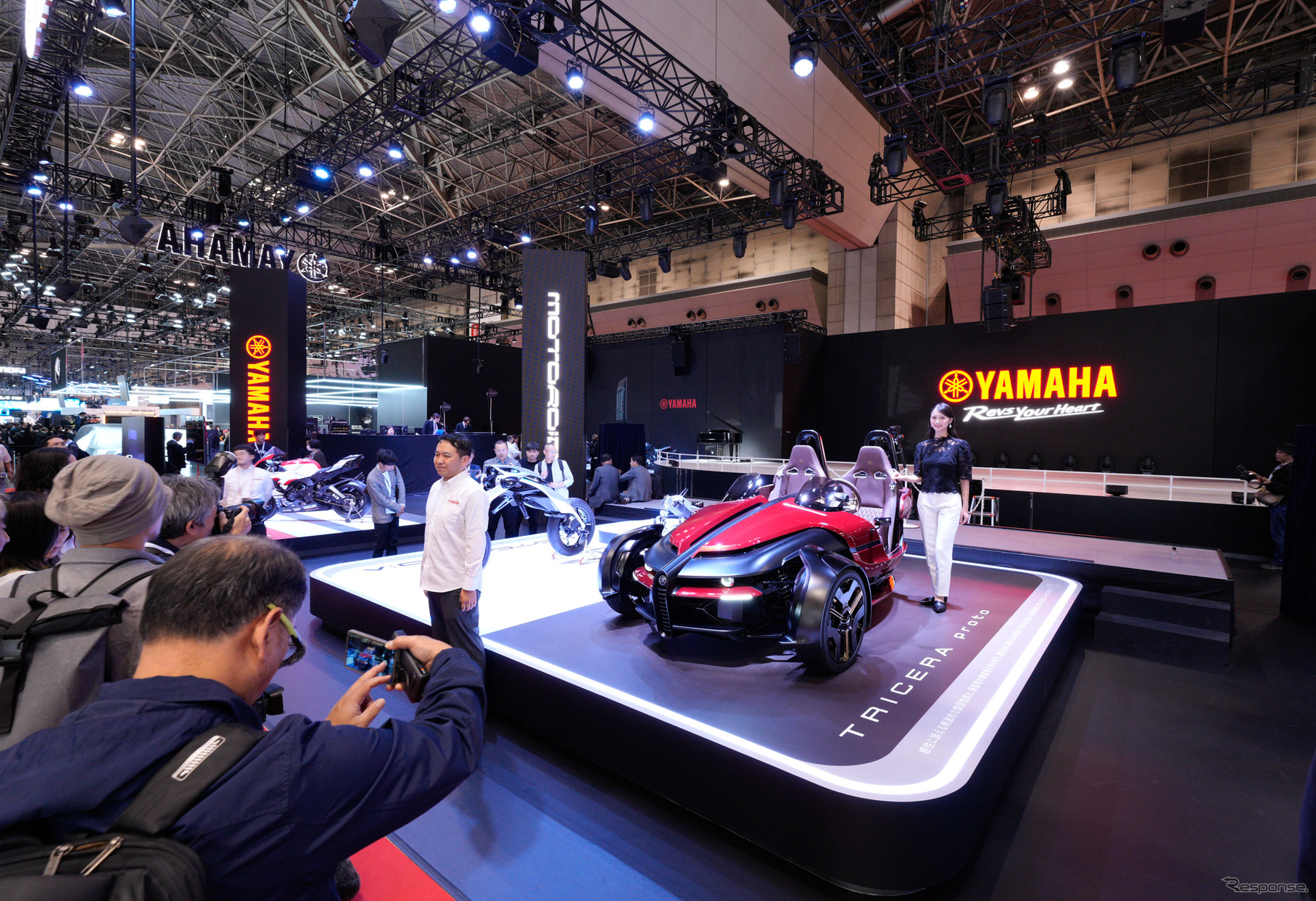 ヤマハブース（ジャパンモビリティショー2025）