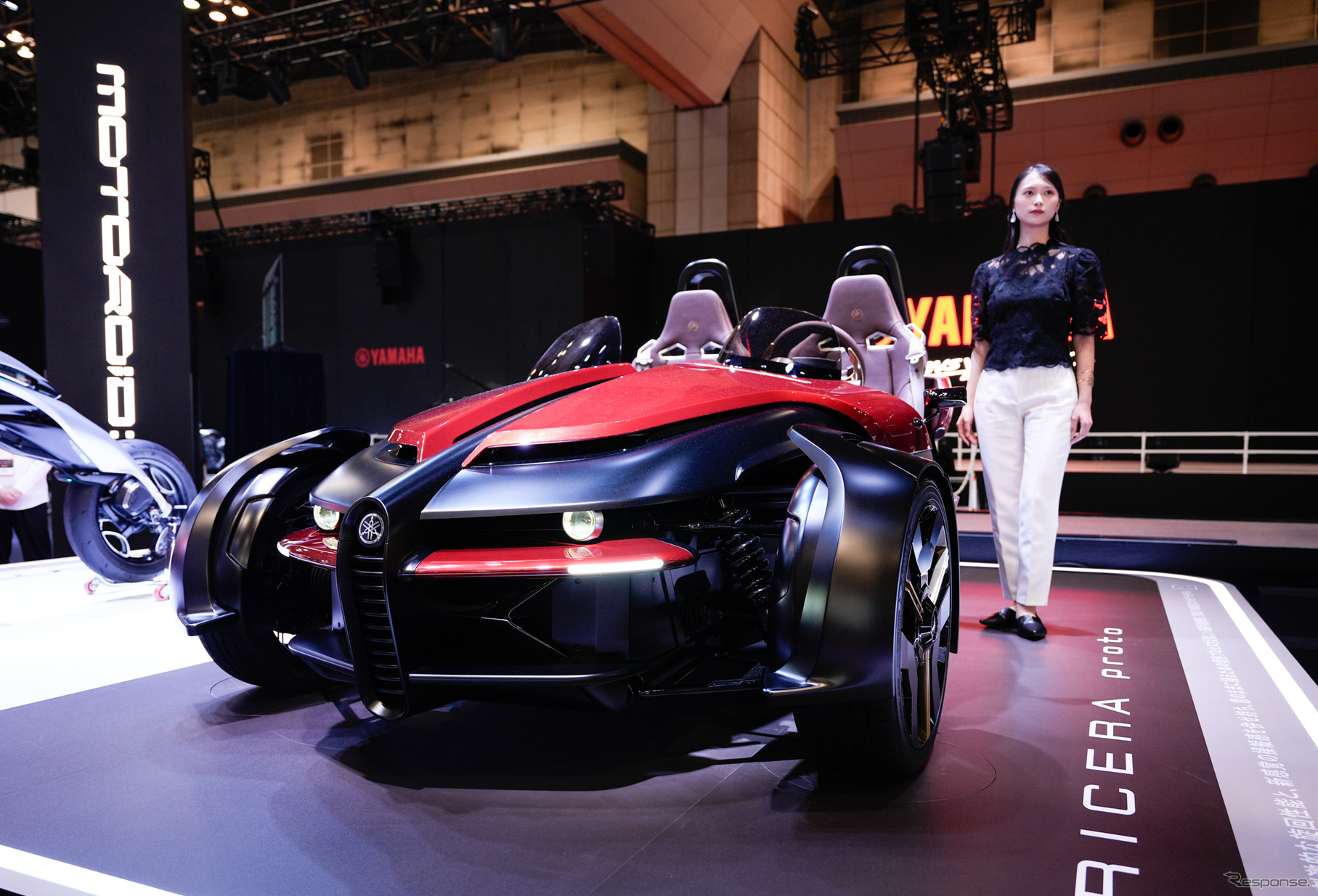 3輪オープンEV『TRICERA proto』（ジャパンモビリティショー2025）