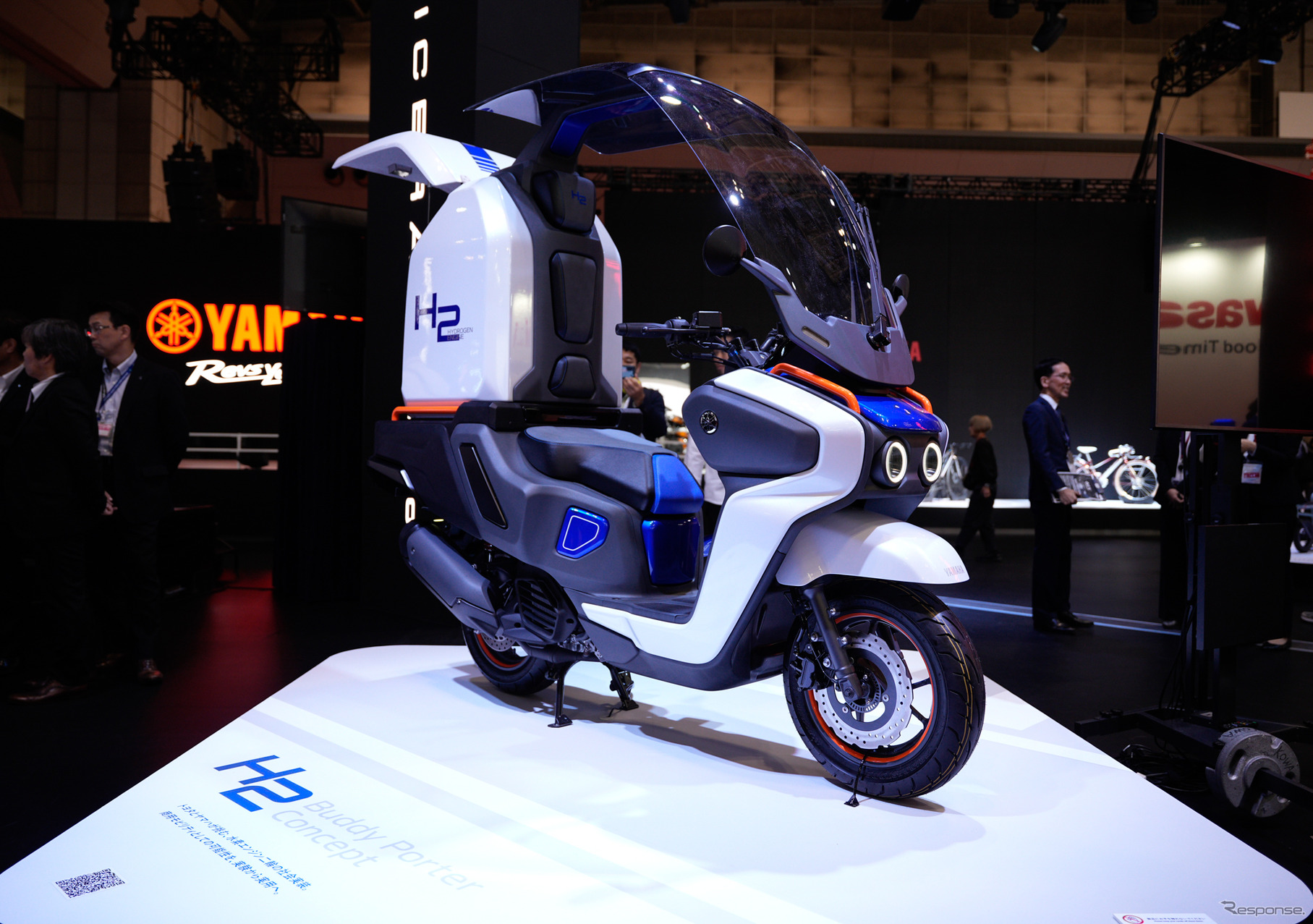 ヤマハ MOTOROiD：Λ（ジャパンモビリティショー2025）