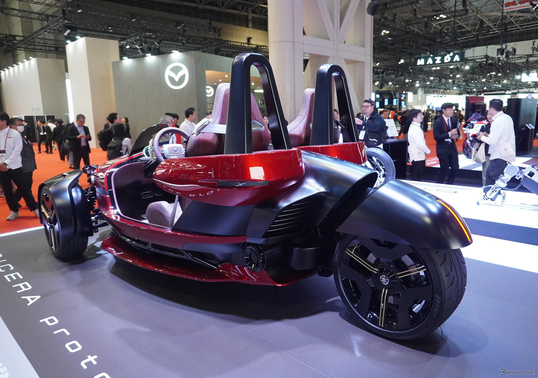 3輪オープンEV『TRICERA proto』（ジャパンモビリティショー2025）