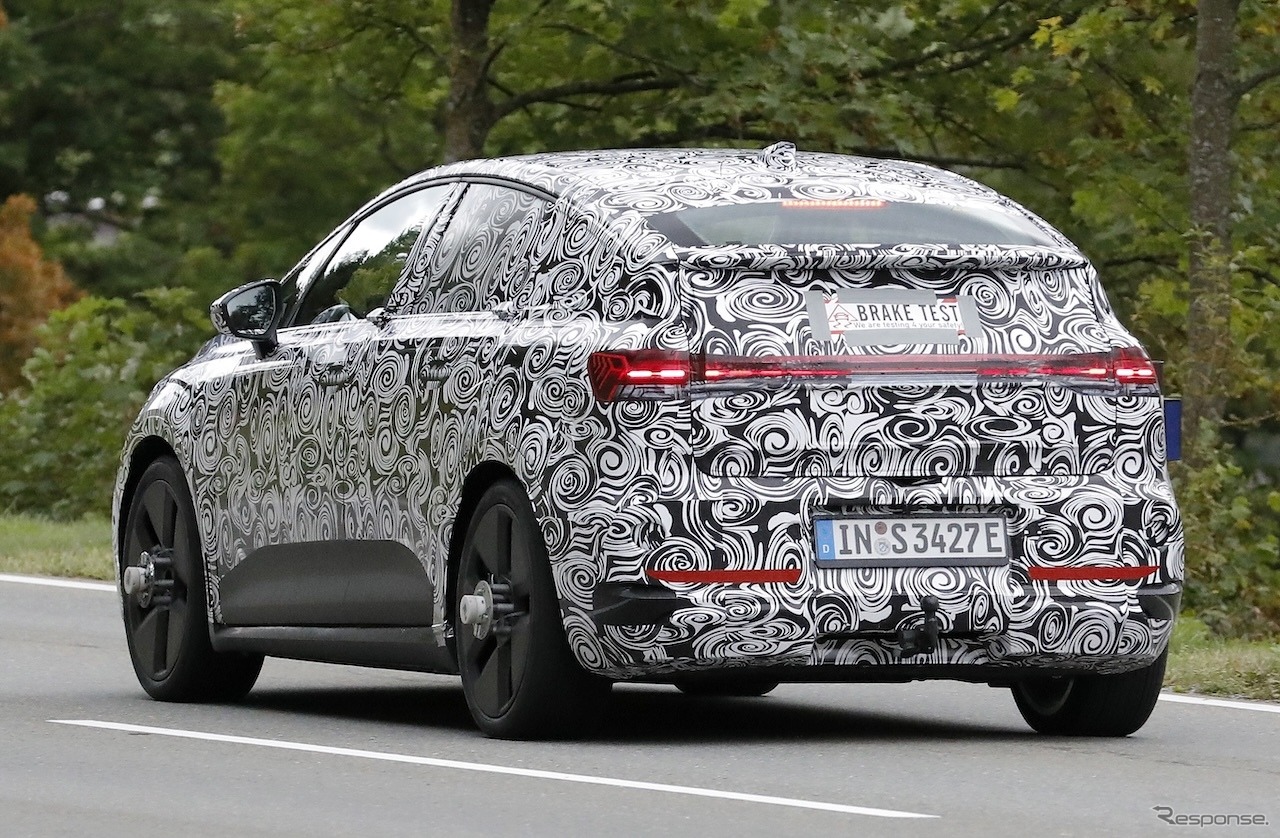 アウディ A2 e-tron 新型のプロトタイプ　スクープ写真