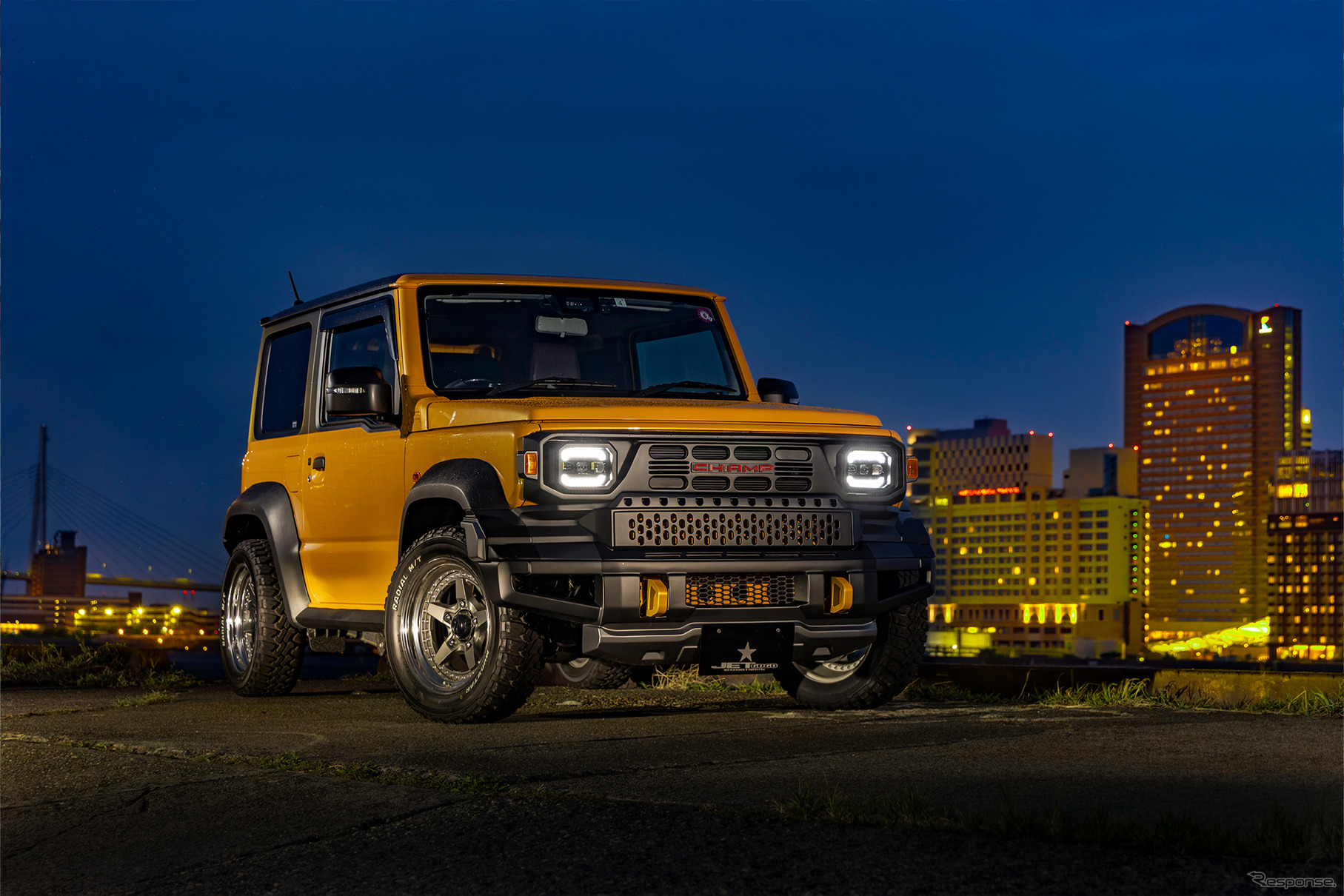 ガレージイル『ジムニーシエラ/ノマド』用の新型フェイスキット「CH:AMP」